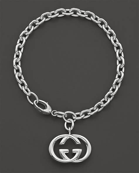 gucci silver bangle watch|Gucci sterling silver charm bracelet.